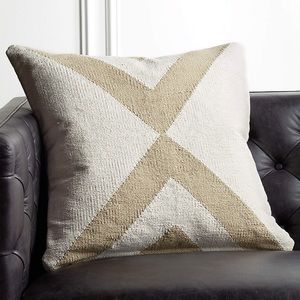 CB2 X Base pillow cover